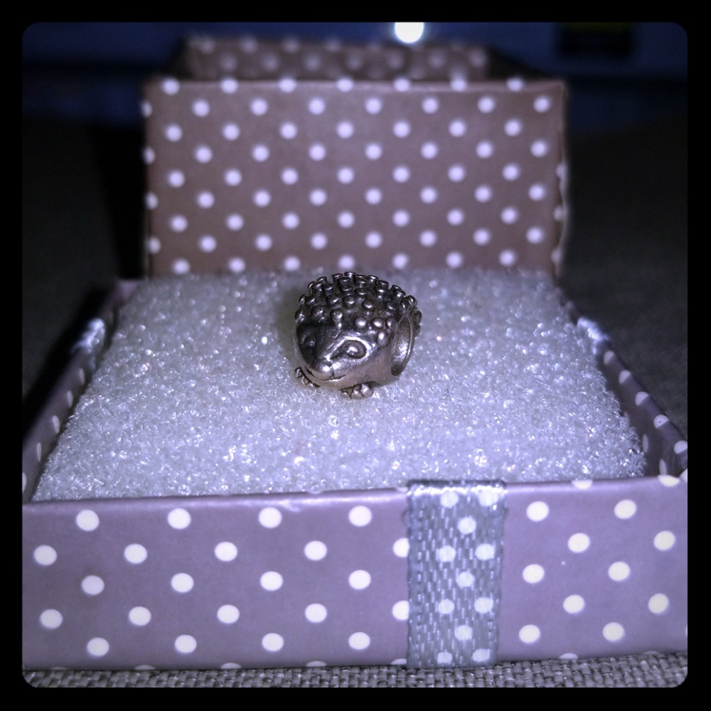 Authentic Pandora Porcupine Charm Retired Pandora